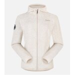 Cimalp veste polaire chaude  capuche thermopolar 300 femme veymont - beige xs - grand froid - grande ...