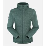 Cimalp veste polaire chaude  capuche thermopolar 300 femme veymont - vert xs - grand froid - grande ...