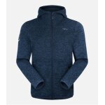 Cimalp veste polaire chaude  capuche thermopolar 300 homme vercors - marine s - grand froid - grande ...