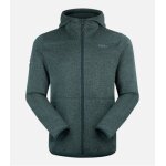 Cimalp veste polaire � capuche thermopolar� 300 homme vercors - vert fonc� s - raquette � neige - trekking ...