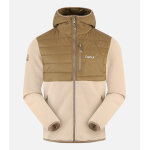 Cimalp veste polaire hybride cimatherm� 300 homme arbizon - beige s - randonn�e hivernale - lifestyle ...