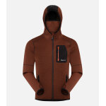 Cimalp veste polaire r�sistante et chaude 3d - flex� homme jorasse - marron s - grand froid - grande ...