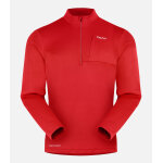 Cimalp veste polaire r�sistante et stretch en 3d - flex� homme verdon - rouge / blanc m - trail running ...