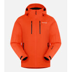 Cimalp veste de ski isolante et stretch en cimatherm� homme allevard - orange s - ski alpin