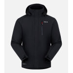 Cimalp veste de ski softshell chaude et respirante homme vosges - noir m - ski alpin