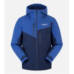 Cimalp veste de ski technique stretch en cimashell� homme caron - bleu fonc� s - ski alpin