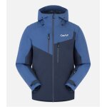 Cimalp veste de ski technique stretch en cimashell homme caron - bleu fonc s - ski alpin