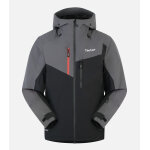 Cimalp veste de ski technique stretch en cimashell� homme caron - noir s - ski alpin