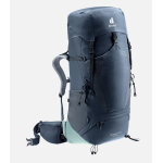 Deuter sac � dos rando - trek deuter gamme aircontact lite femme aircontact lite 45 + 10 sl - marine ...