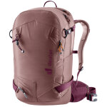Deuter sac � dos de ski deuter femme freerider 22 sl - bordeaux u - ski de rando - ski alpin - ski alpinisme ...