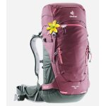 Deuter sac  dos ski et rando deuter femme rise 32 + sl - aubergine u - grande randonne - ski de rando ...