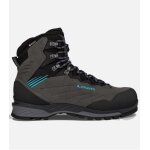 Lowa chaussures lgres d'alpinisme cramponnables femme cadin ii gtx mid ws - anthracite - trekking & ...