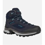 Lowa chaussures de randonne lowa femme corvara gtx mid ws - marine - grande randonne - trekking & voyage ...