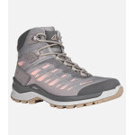 Lowa chaussures tige mid rando lowa femme ferrox gtx mid wmn - gris / rose - fast - hiking - randonn�e ...
