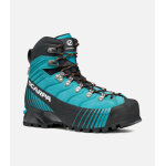 Scarpa chaussures l�g�res d'alpinisme cramponnables scarpa femme ribelle hd wmn - anthracite / menthe ...