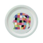 Assiette avec rebord ergonomique