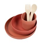 B - set vaisselle bio 5 pices