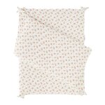 Babou & kendi tour de lit l�opard en mousseline de coton