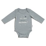 Body annonce manches longues papa & maman