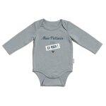 Body annonce manches longues parrain