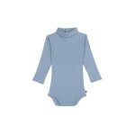 Body b�b� col roul� en coton uni