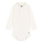Body col polo en coton
