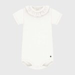 Body � manches courtes et collerette