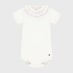 Body � manches courtes et collerette