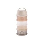 Bote doseuse translucide 4 compatiments