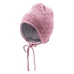 Bonnet tricot c�tel� et tress�