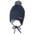 Bonnet tricot� avec cache - oreilles