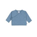 Brassi�re b�b� cache - c?ur ajour�e en tricot laine et coton