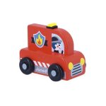 Camion pompiers bois