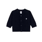 Cardigan en coton uni