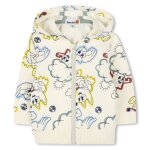 Cardigan en molleton