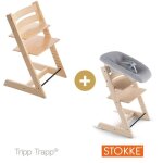 Chaise tripp trapp + newborn set