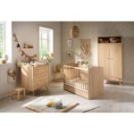 Chambre access : lit 60 x 120 cm + armoire + commode