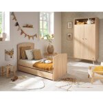Chambre access : lit b�b� �volutif 70 x 140 cm + armoire + commode