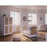 Chambre hermione : lit b�b� 70 x 140 cm + armoire + commode