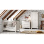 Chambre milenne : lit b�b� 70x140 cm + armoire + commode