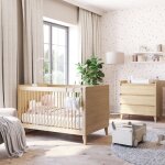 Chambre muve : lit �volutif b�b� 70x140 + commode