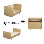 Chambre my love duo : lit �volutif + commode