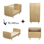 Chambre my love trio : lit �volutif + commode + armoire