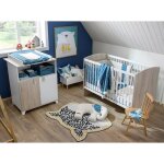Chambre liaam duo : lit 60 x 120 cm + commode