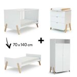 Chambre pirate : lit 70 x 140 cm + commode + armoire