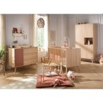 Chambre seventies new : lit b�b� 70x140 cm + commode + armoire