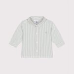 Chemise en coton raye