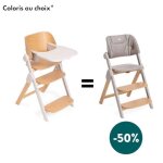 Offre chicco : - 50% sur le coussin de chaise pour l'achat d'une chaise meraviglia