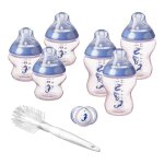 Coffret naissance 6 biberons + accessoires