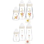 Coffret naissance biberons verre